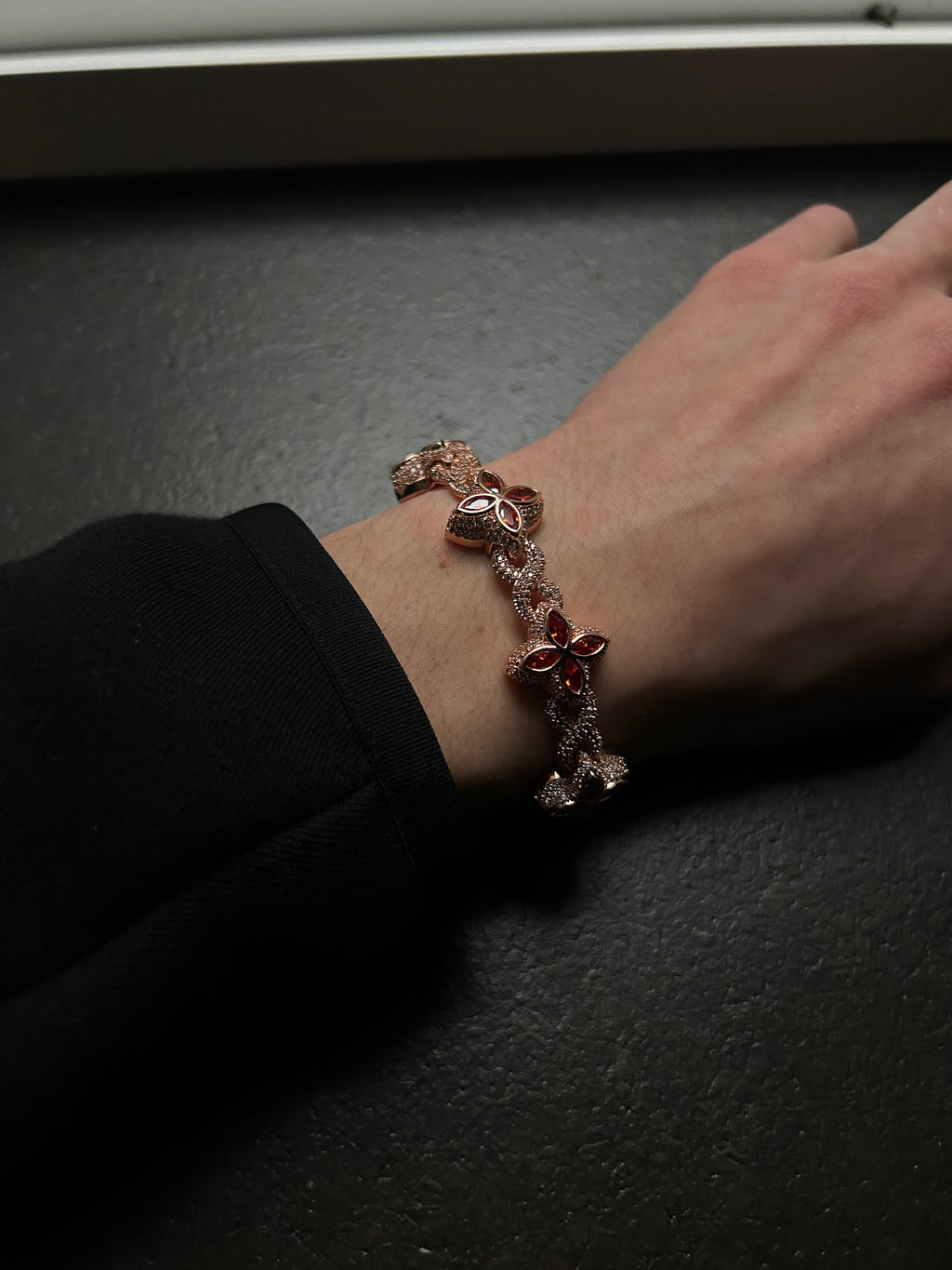 IVO Clover Bracelet (Rose Gold)