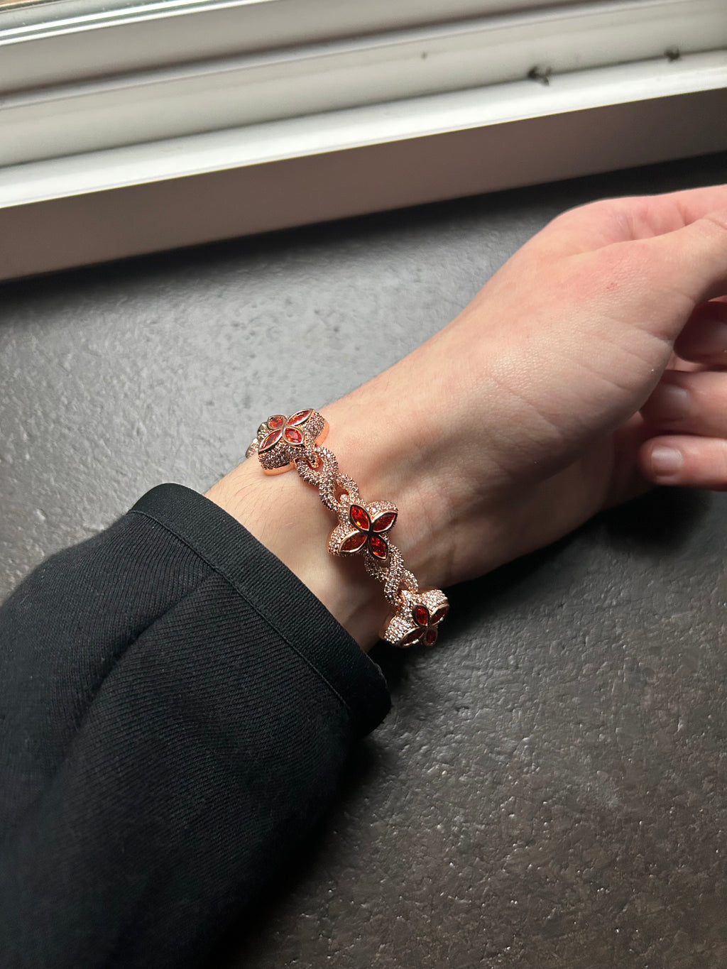 IVO Clover Bracelet (Rose Gold)